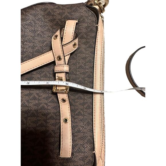 Michael Kors Emilia Medium Logo Shoulder Bag Adjustable Strap - Picture 7 of 9